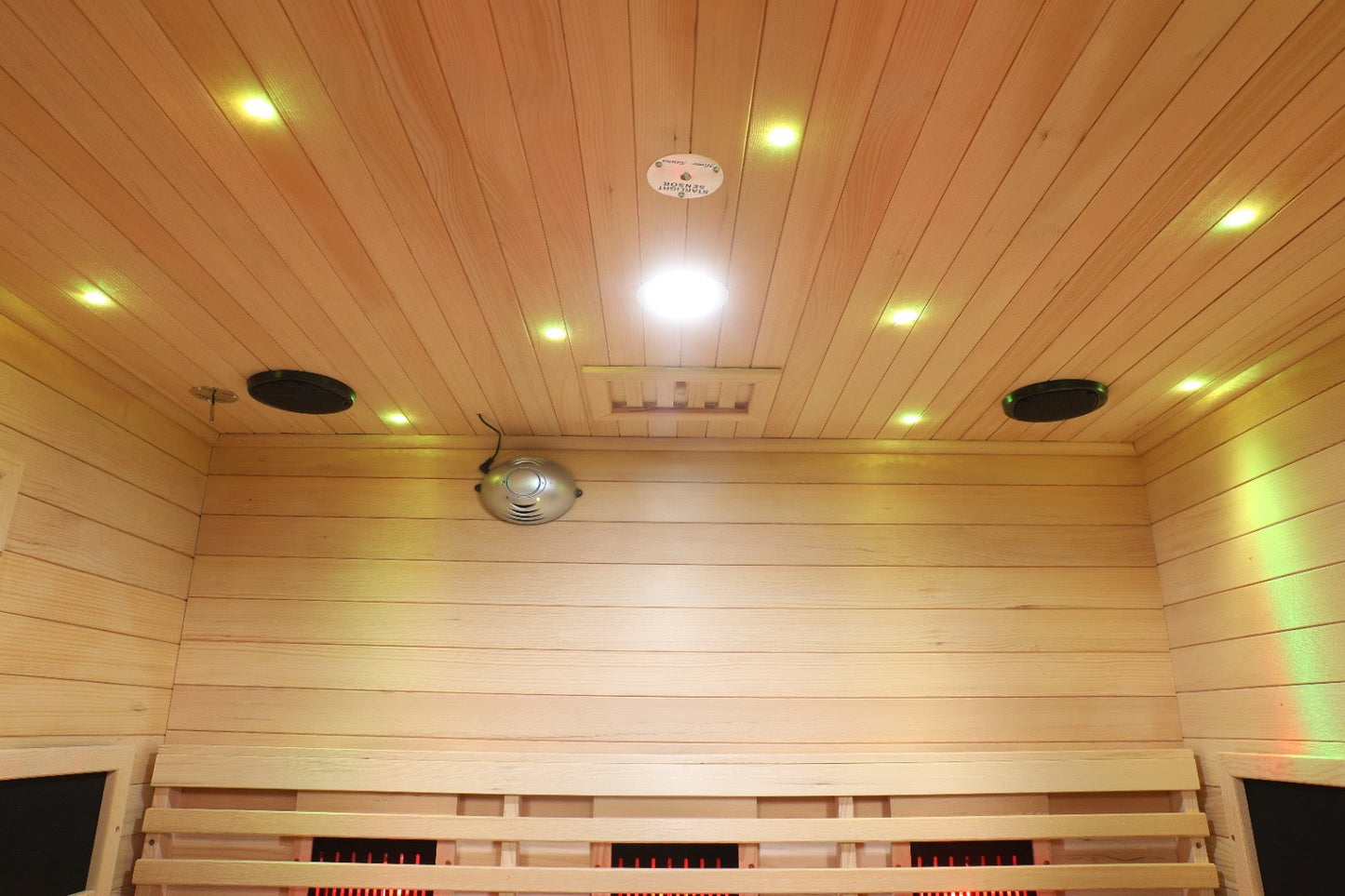 Blisspod Venetian | 3-Person Full Spectrum Infrared Sauna | Canadian Hemlock | 11 Heaters