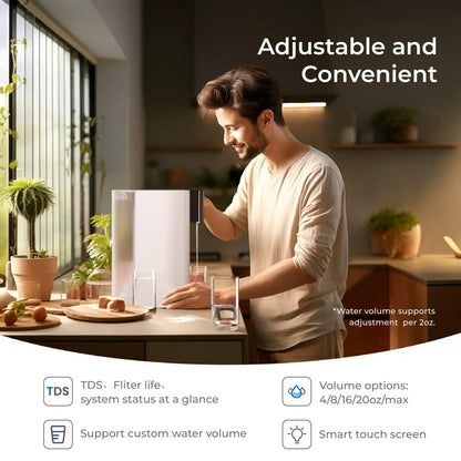 Waterdrop C1H Instant Hot Countertop RO System