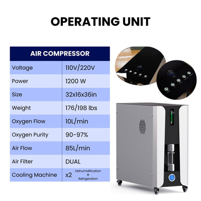 Airvida Ultra Hard-Shell Hyperbaric Chamber | 1.3–2.0 ATA