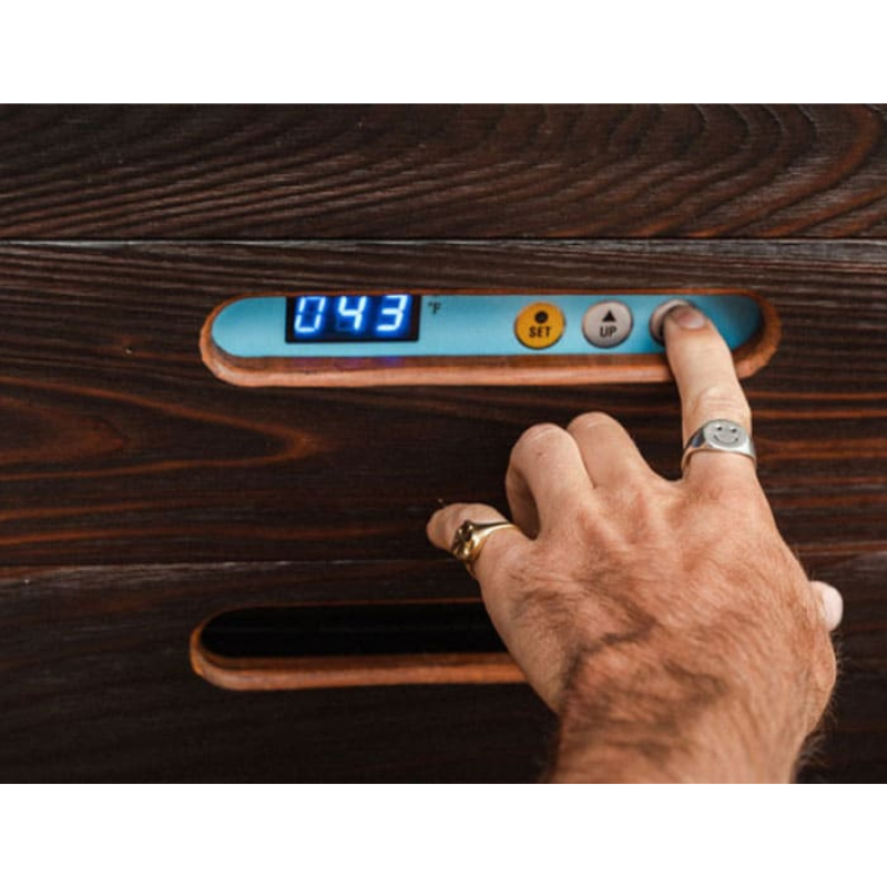 Kooru Cold Plunge Tub | Handcrafted Redwood | Ozone Sanitation | 110V