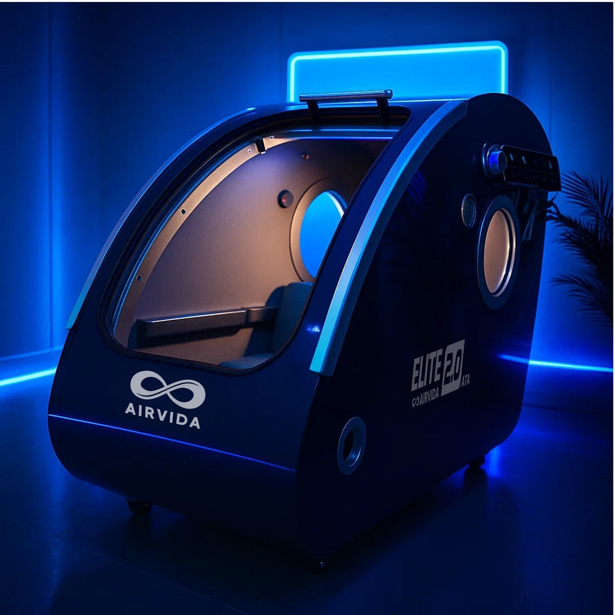 Airvida Elite Seated Hard-Shell Hyperbaric Chamber | 1.3–2.0 ATA