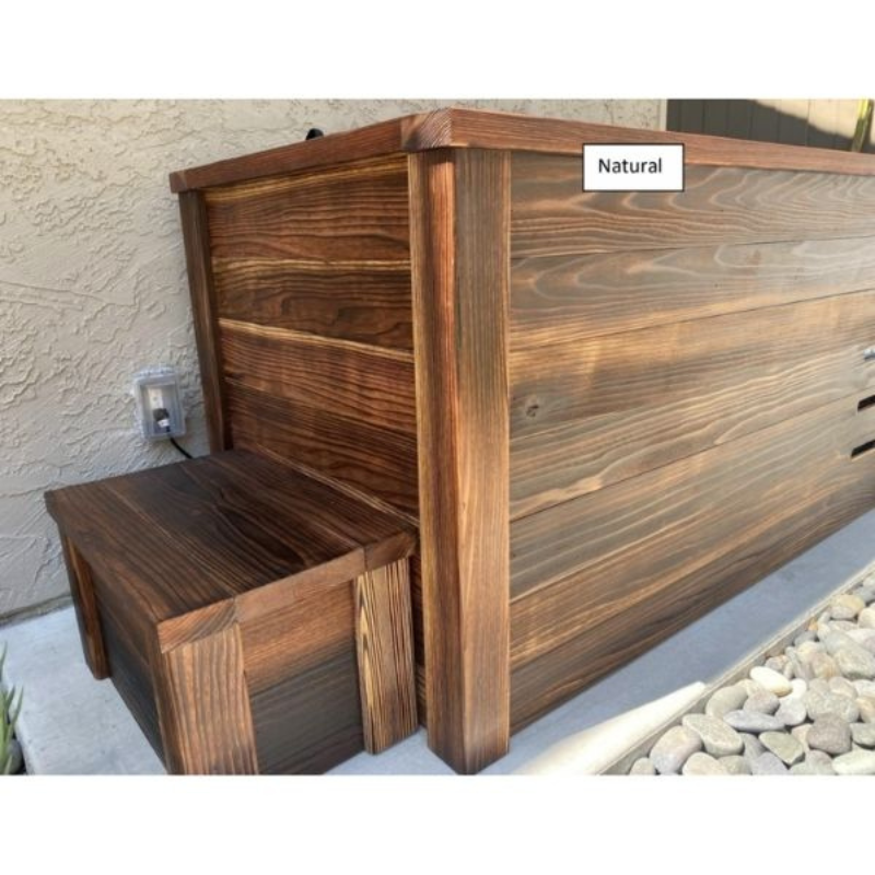 Kooru Cold Plunge Tub | Handcrafted Redwood | Ozone Sanitation | 110V