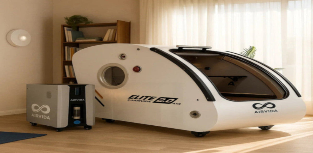 Airvida Elite Seated Hard-Shell Hyperbaric Chamber | 1.3–2.0 ATA