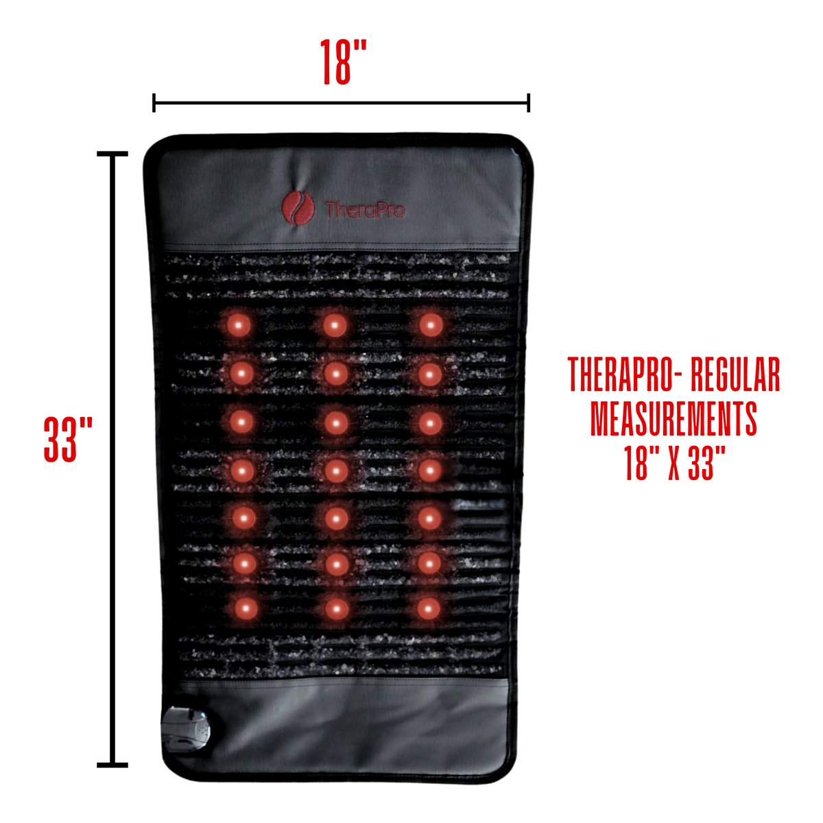 TheraPro PEMF Pad | Infrared Heat & Red Light | Regular