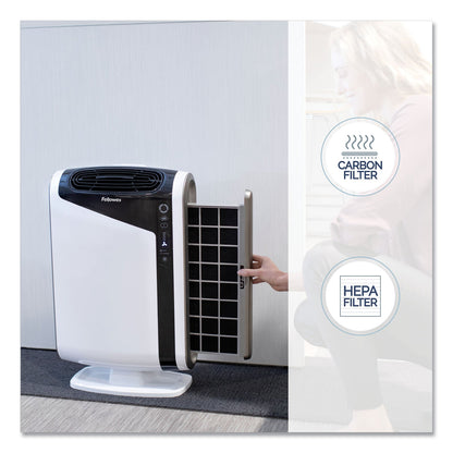 Fellowes AeraMax DX95 | 600 sq ft | True HEPA Air Purifier | 4-Stage Filtration