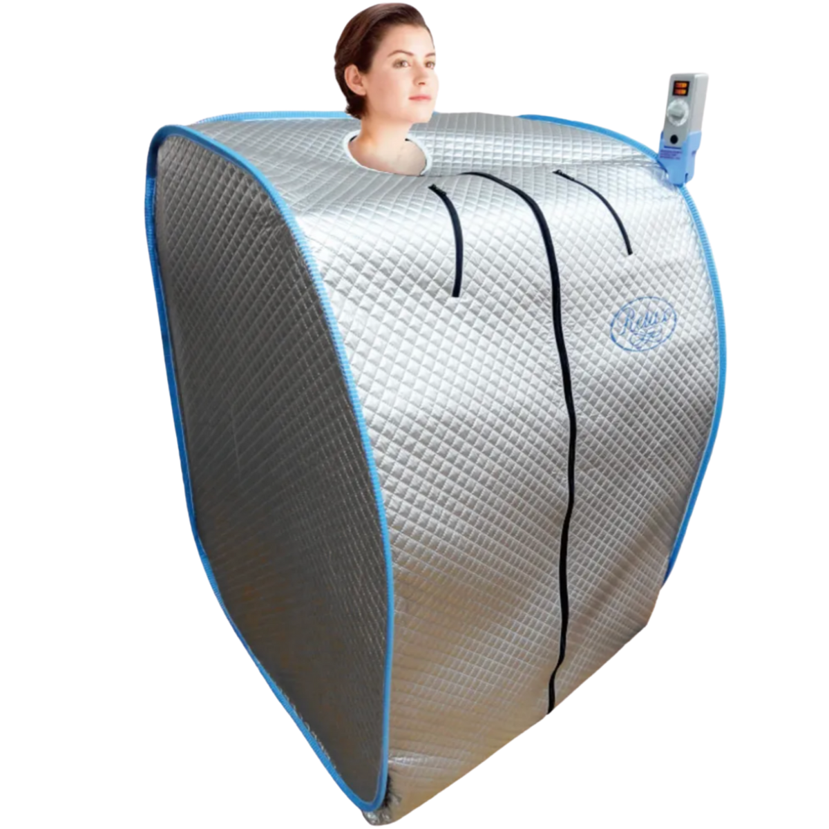 Relax Silver Elite | 32 × 33 × 46 in | Far Infrared Sauna Tent