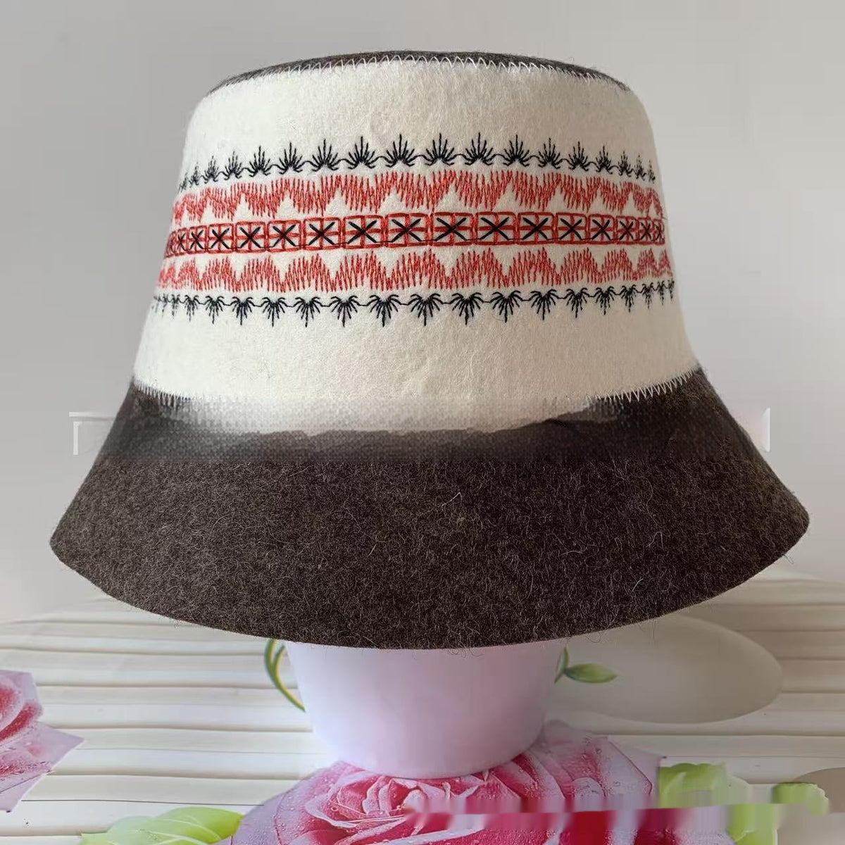 Wool Felt Sauna Hat