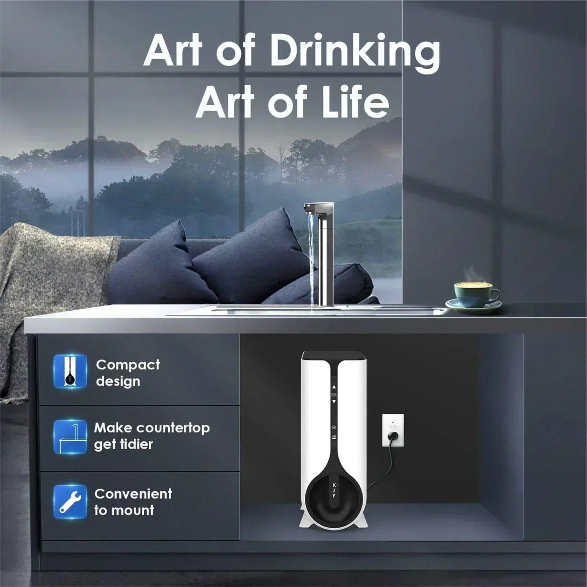 Waterdrop K6 Reverse Osmosis Hot Water Dispenser