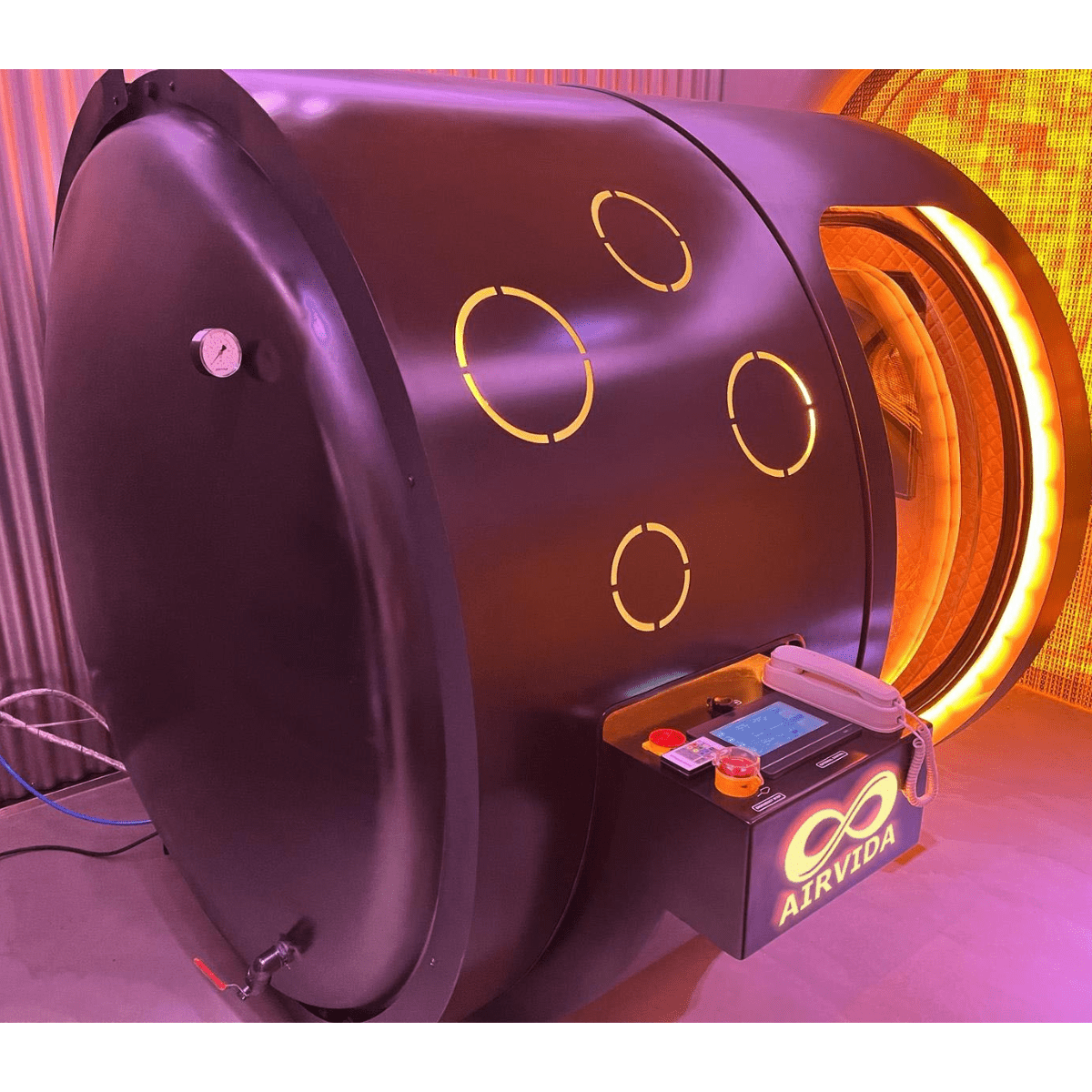2.0 ATA Hardshell Multiplace Hyperbaric Chamber with BIBS
