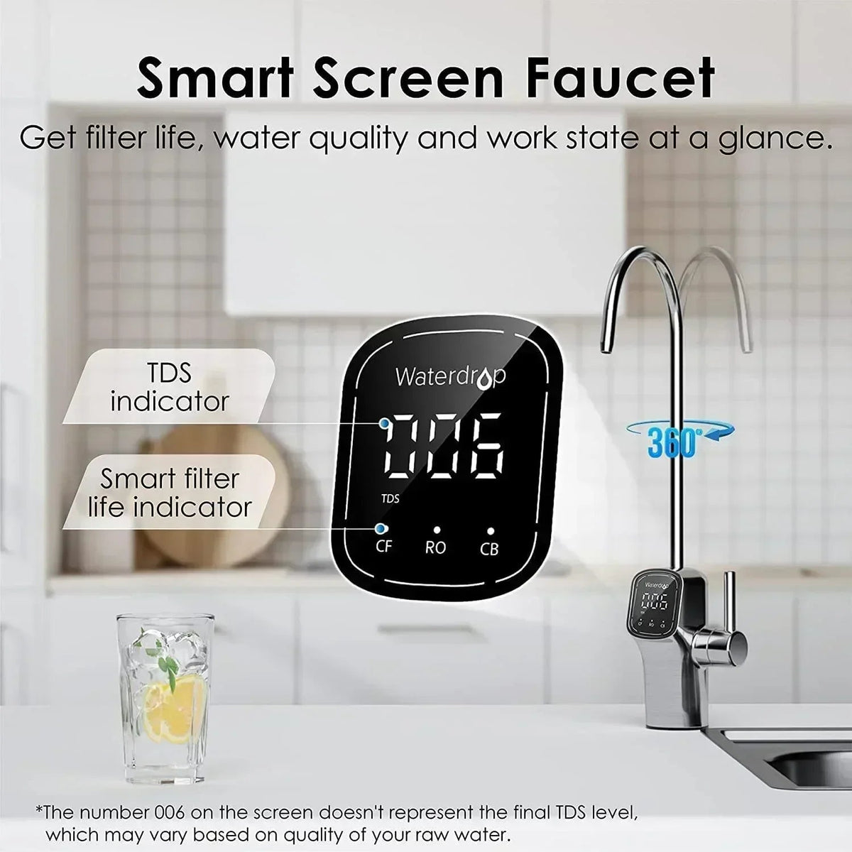 Waterdrop G3P600 Tankless Under-Sink RO System