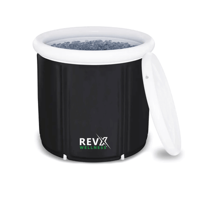RevX Ice Pod Portable Cold Plunge | 80 Gal | Inflates in Under 1 Minute | Ice Bath