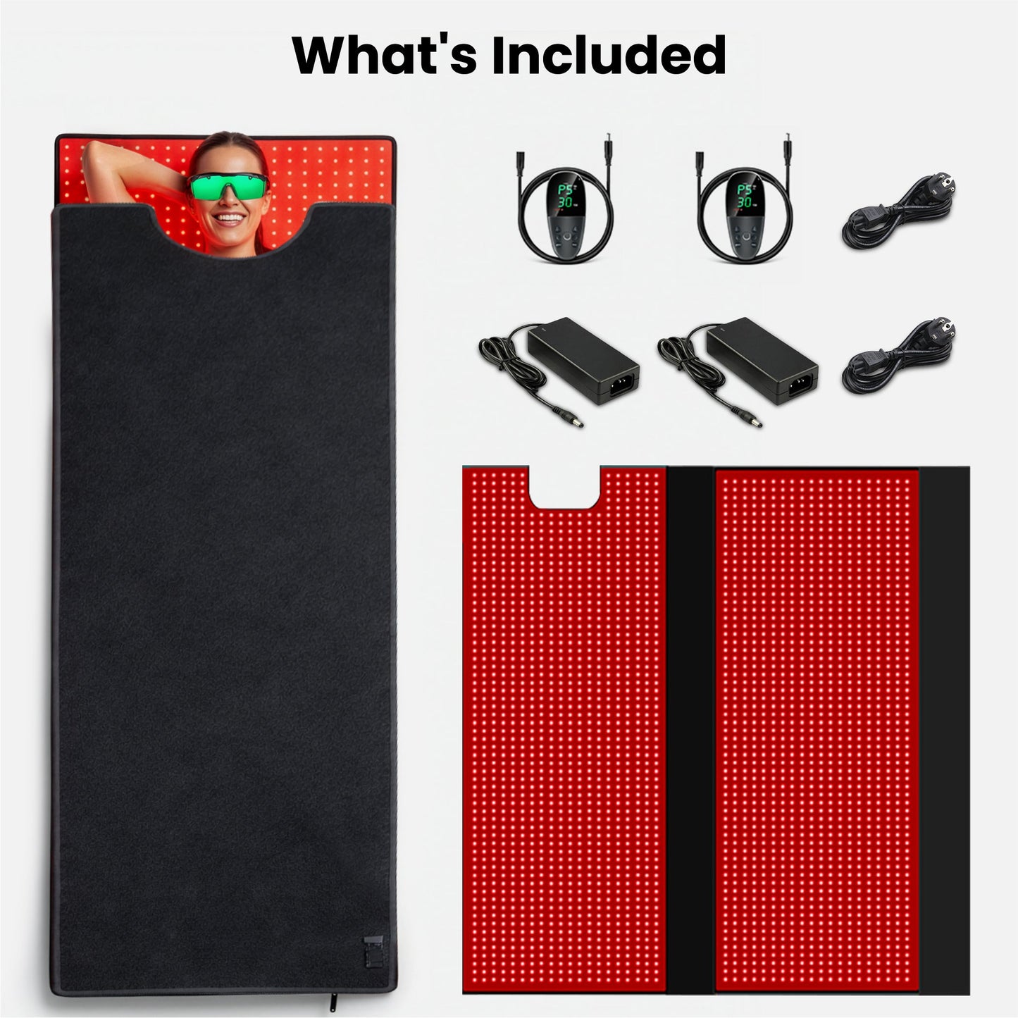 iReliev FullGlow 360 | Full Body Red Light & Near-Infrared Therapy Bag