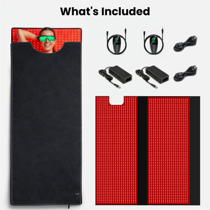 iReliev FullGlow 360 | Full Body Red Light & Near-Infrared Therapy Bag