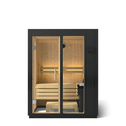Kohler C1 Indoor Traditional Sauna Kit in Graphite Grey