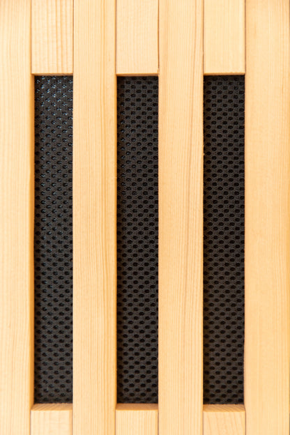 NiceBeam 1–2 Person Infrared Sauna with Red Light & Wood Options
