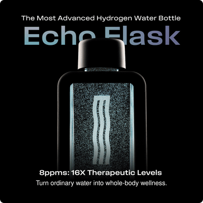 Echo Flask | 8 ppm Hydrogen | Hydrogen Water Bottle | App-Connected