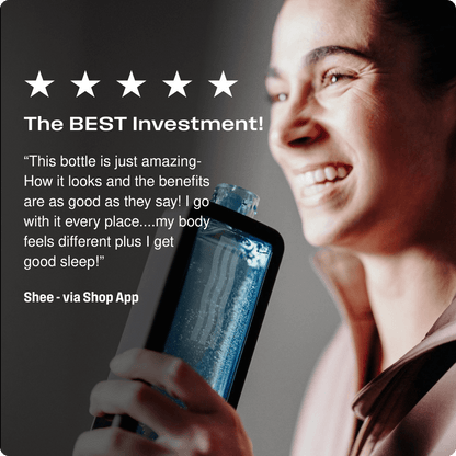 Echo Flask | 8 ppm Hydrogen | Hydrogen Water Bottle | App-Connected