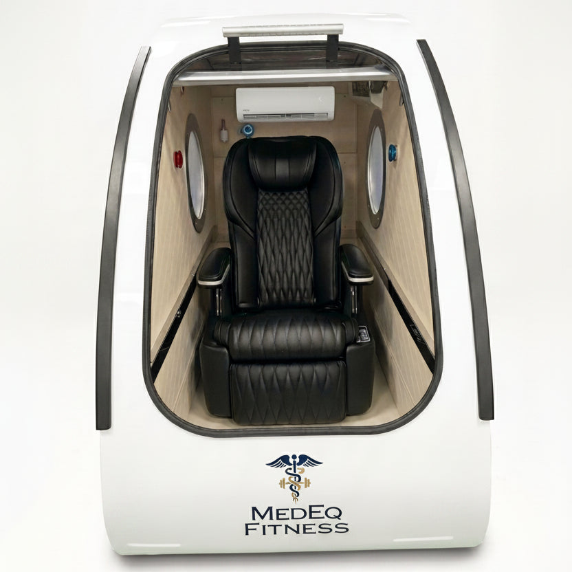 MedEq TimePod 2 | 2.0 ATA Triangular Hard-Shell Hyperbaric Chamber