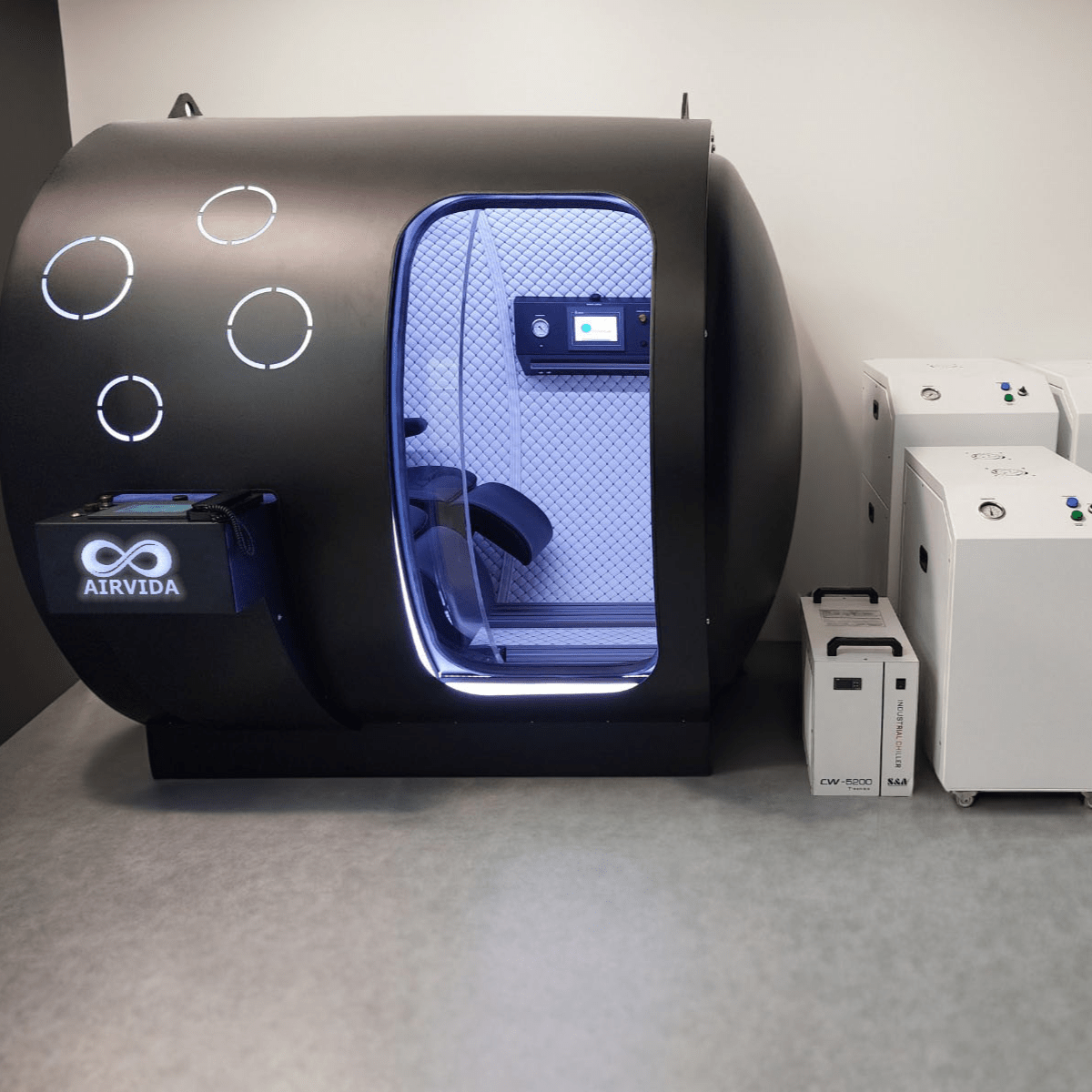 2.0 ATA Hardshell Multiplace Hyperbaric Chamber with BIBS