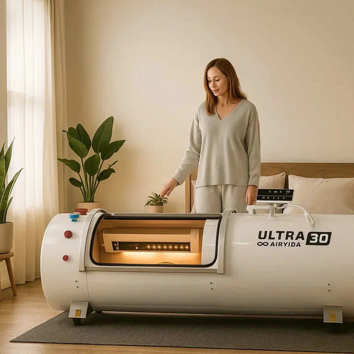 Airvida Ultra Hard-Shell Hyperbaric Chamber | 1.3–2.0 ATA