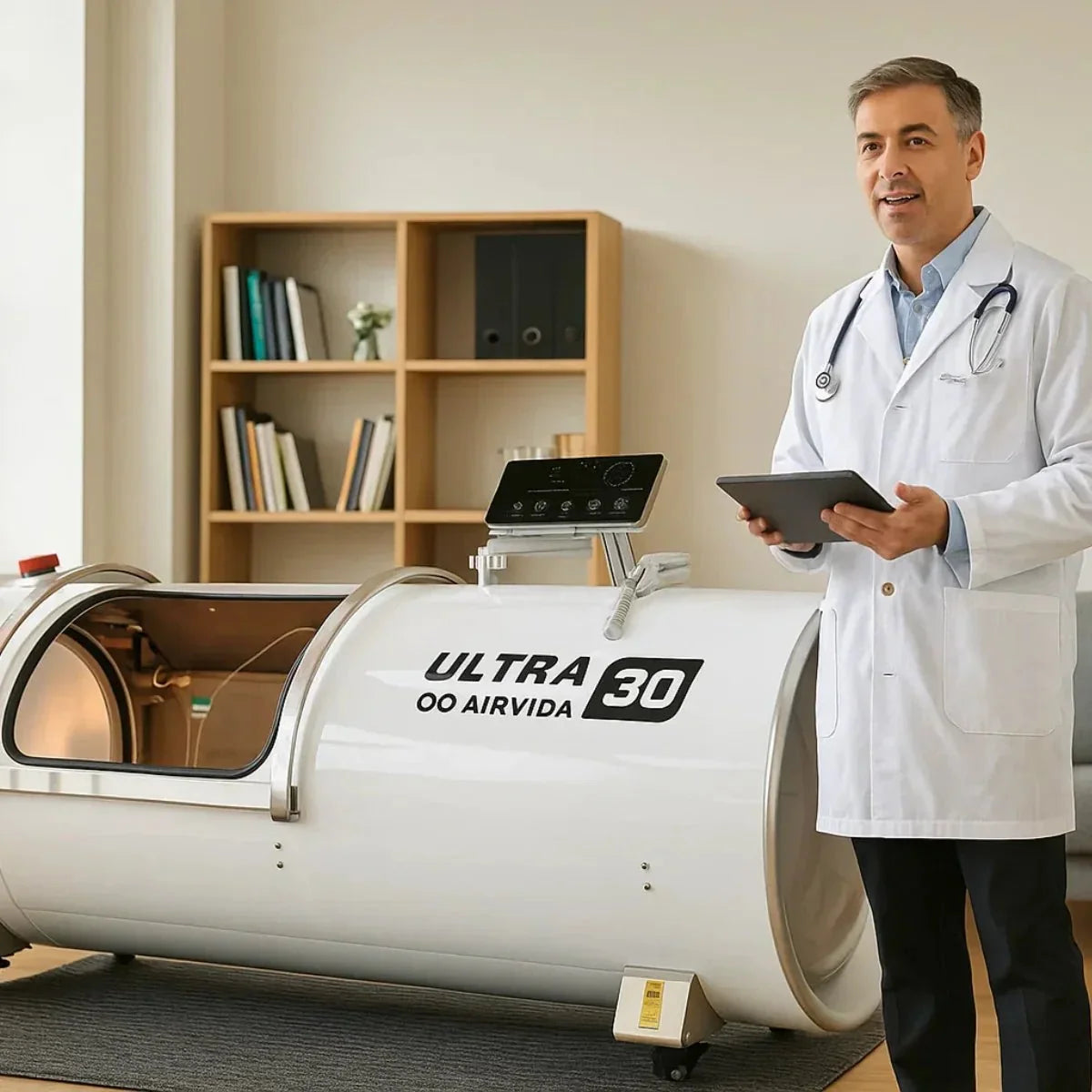 Airvida Ultra Hard-Shell Hyperbaric Chamber | 1.3–2.0 ATA