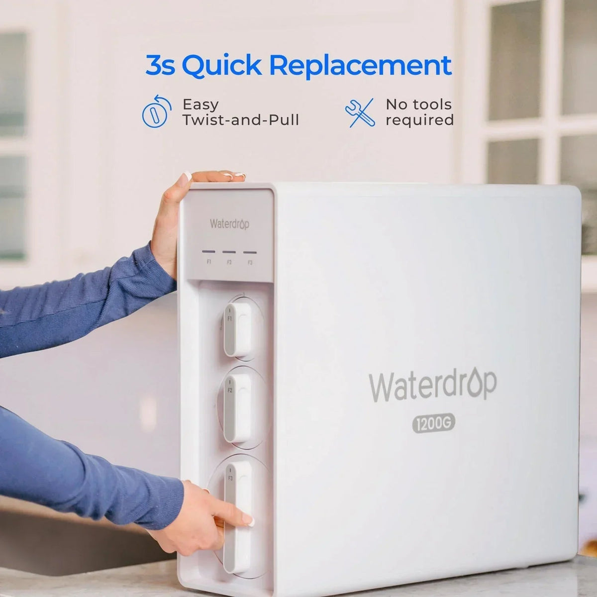 Waterdrop WD-X12-F3 Replacement Filter for X12 RO System