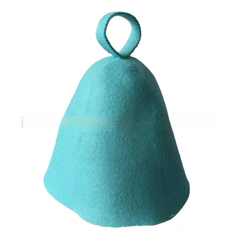 Unisex Wool Sauna Hat