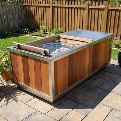 Finnmark SoulCold 1-Person Hot & Cold Plunge with Cover