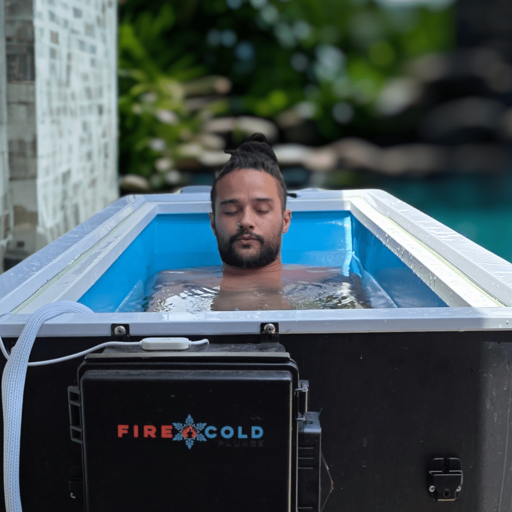 Fire Cold Plunge All-In-One | Cools to 33°F | Residential Cold Plunge | Built-In Compressor