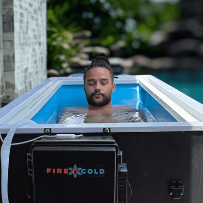 Fire Cold Plunge All-In-One | Cools to 33°F | Residential Cold Plunge | Built-In Compressor