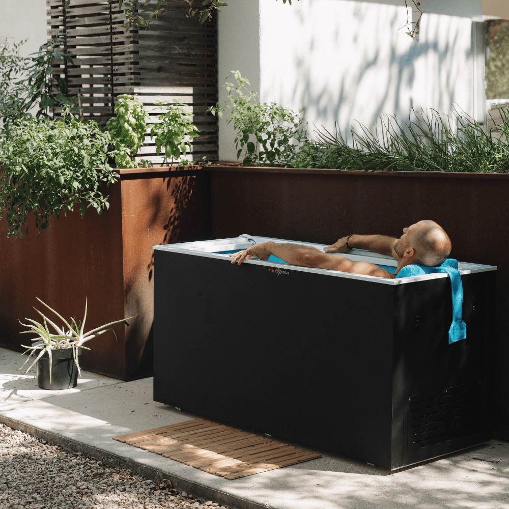 Fire Cold Plunge All-In-One | Cools to 33°F | Residential Cold Plunge | Built-In Compressor