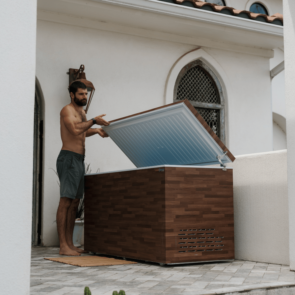 Fire Cold Plunge All-In-One | Cools to 33°F | Residential Cold Plunge | Built-In Compressor