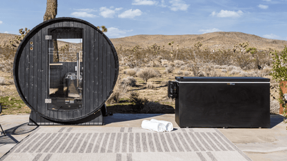 Fire Cold Plunge All-In-One | Cools to 33°F | Residential Cold Plunge | Built-In Compressor