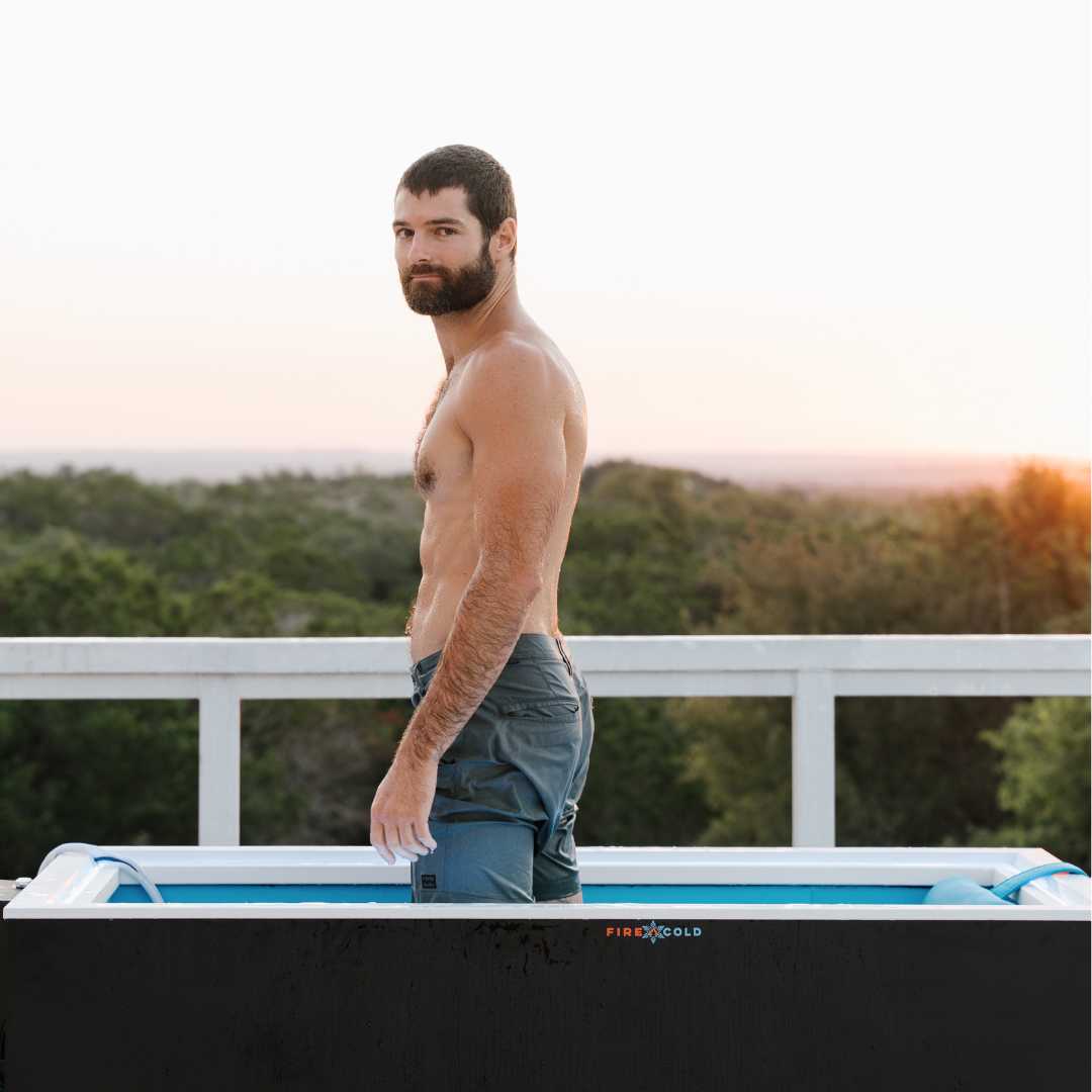 Fire Cold Plunge All-In-One | Cools to 33°F | Residential Cold Plunge | Built-In Compressor