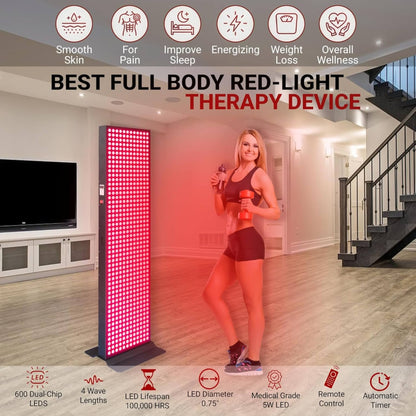 Dual-Chip Red Light Panel – 600, 800 or 1008 LEDs