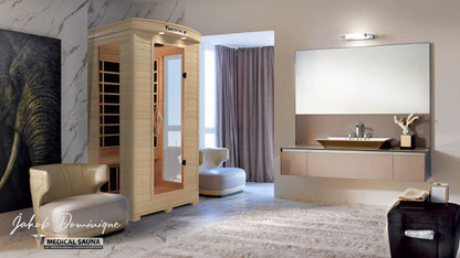 Medical Sauna 4 | 2-Person Full Spectrum Infrared Sauna | Hemlock | 1700W