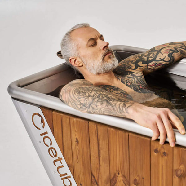 Icetubs IceBath | Thermowood & Stainless Steel | Cold Plunge Tub | 3-Stage Filtration