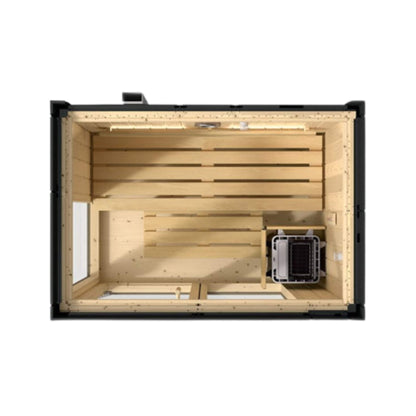 Kohler C1 Indoor Sauna Kit – Graphite Gray, 2-, 3- or 5-Person