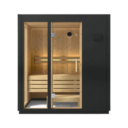 Kohler C1 Indoor Sauna Kit – Graphite Gray, 2-, 3- or 5-Person