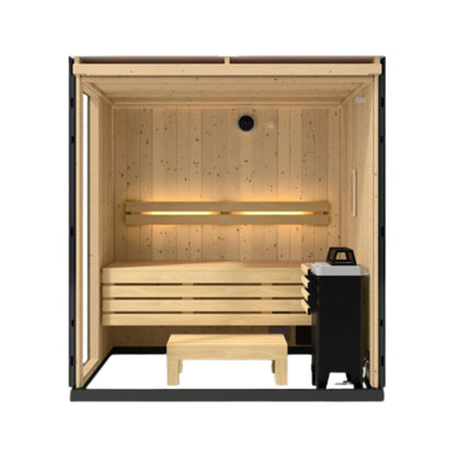Kohler C1 Indoor Sauna Kit – Graphite Gray, 2-, 3- or 5-Person