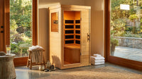 Mini Sauna, Low Emf Far Infrared Sauna, Home Spa Sauna with Bluetooth Speakers — Lifestyle