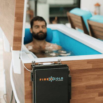 Fire Cold Plunge All-In-One | Cools to 33°F | Residential Cold Plunge | Built-In Compressor