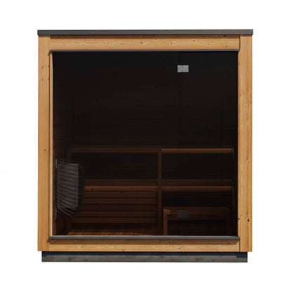 ThermaSol Nordic Dawn 4-Person Outdoor Sauna Cabin (Made to Order)