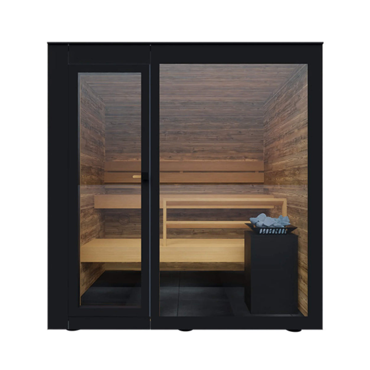 ThermaSol Spectra 4-Person Outdoor Sauna Cabin – Made to Order