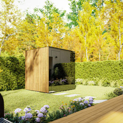 ThermaSol Spectra 4-Person Outdoor Sauna Cabin – Made to Order
