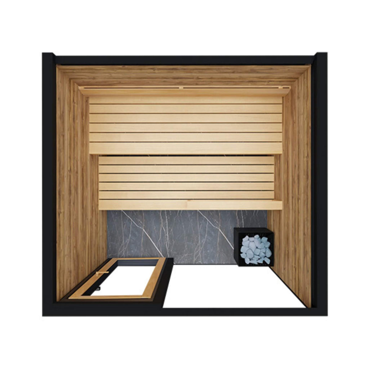 ThermaSol Spectra 4-Person Outdoor Sauna Cabin – Made to Order