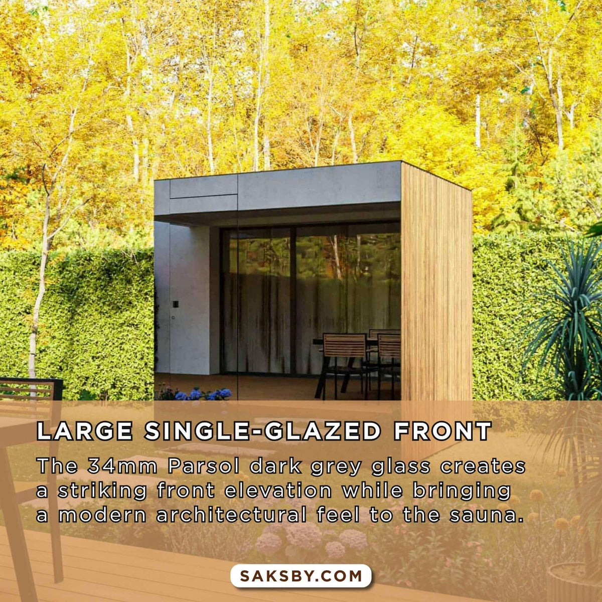 ThermaSol Spectra 4-Person Outdoor Sauna Cabin – Made to Order