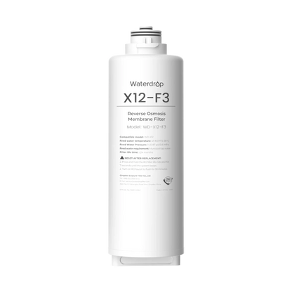 Waterdrop WD-X12-F3 Replacement Filter for X12 RO System